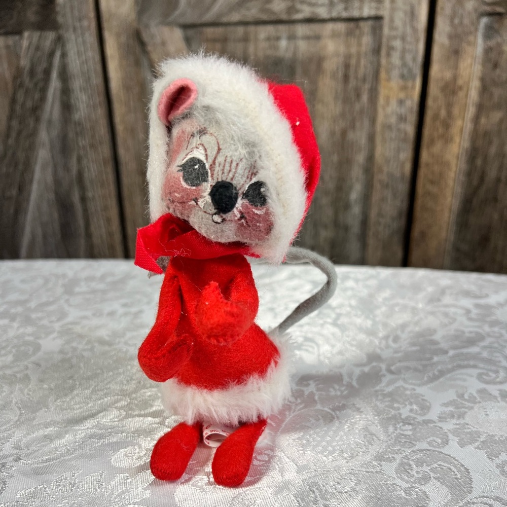 Vintage Annalee Mouse‎ Santa